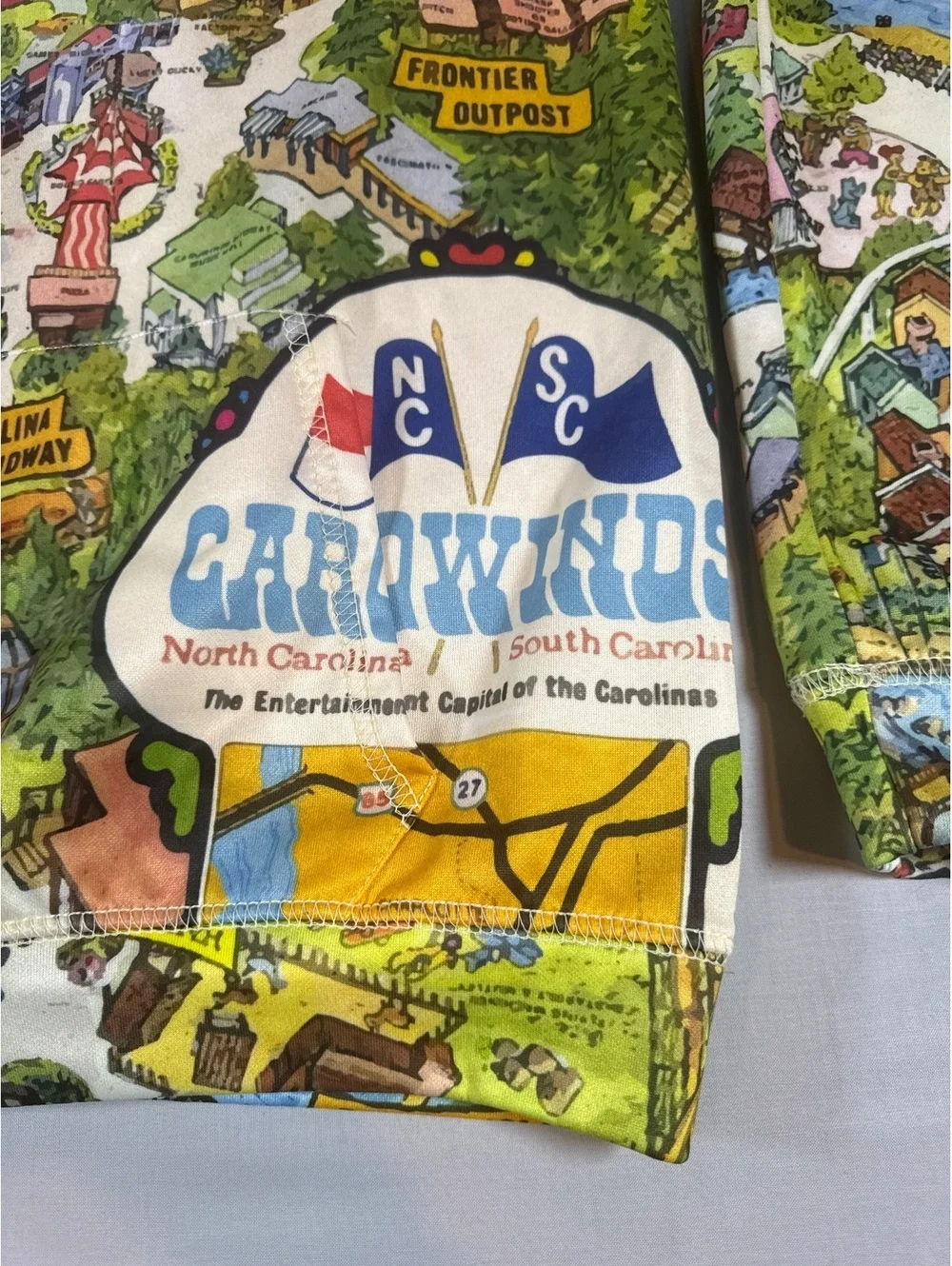 Carowinds Theme Park 50th Anniversary premium hoodie